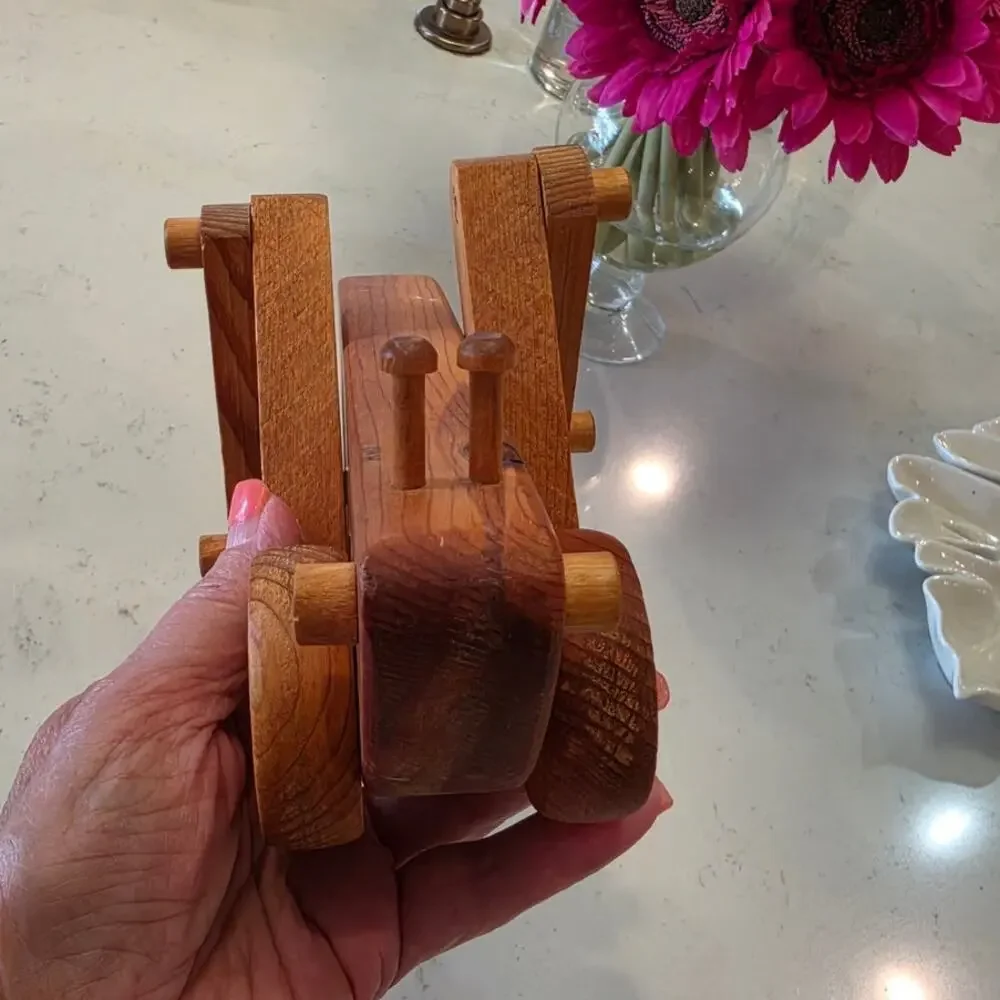Wooden Cricut Pull toy